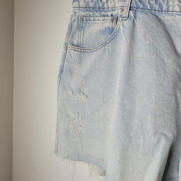 Wild Fable Plus Size Super High Rise Cut Off Shorts - Picture 3 of 8